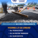 Hoy habrá bacheo en cuatro avenidas de la ciudad, toma precauciones
