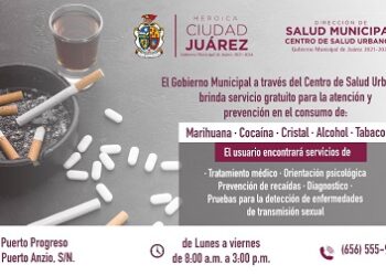 Brinda Salud Municipal apoyo para superar el alcoholismo