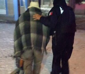 La Secretaría de Seguridad Pública Municipal brinda diversos apoyos a la ciudadanía ante las bajas temperaturas