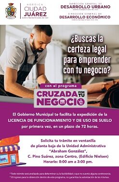 Apoya Municipio a emprendedores con el Programa Cruzada por tu Negocio