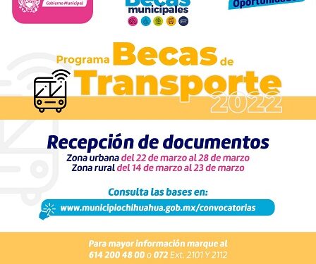 Instala Municipio 10 centros de recepción de documentos para las Becas de Transporte 2022