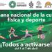 Inicio de semana nacional de cultura física y deporte.