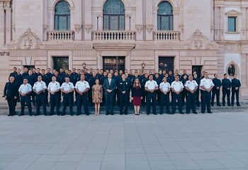 Toman foto oficial a la primera generación de cadetes de policía del ISSCUU