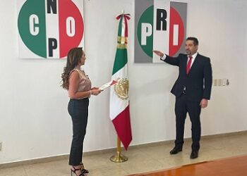 Es Edgar Piñón nuevo líder de la CNOP  del PRI en el estado