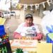 Con trío y con su familia, festeja su cumpleaños 103