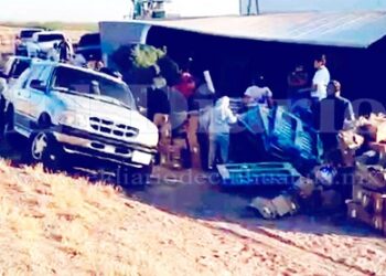 Hacen ‘rapiñeros’ de la suyas de nuevo en carretera a Jiménez