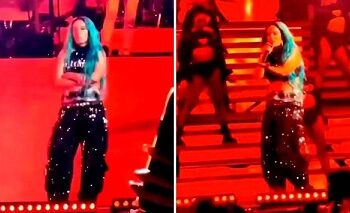 Karol G regaña a fans por estar sentados y en el celular durante su concierto: ‘No me haga sacarla de aquí’