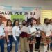 La alcaldesa Lic. Laura Mara Silva Fernández recibimos niños de Ocampo y Laguna del Rey ayer