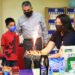 Apoyan estudiantes de la UACH a asociación de niños con cáncer