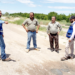 Recorre supervisando, el Presidente Municipal Andrés Ramos obras de pavimentación en la calle calzada del pacífico