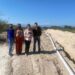 Supervisa alcaldesa Lic. Laura Mara Silva Fernández Obra. Línea de distribución de agua para la Colonia Nuevo Poblado