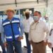 Dan banderazo de arranque a  la obra de aplicación del sistema de alcantarillado sanitario en zona Cañada Ancha colonia Camargo y colector San José
