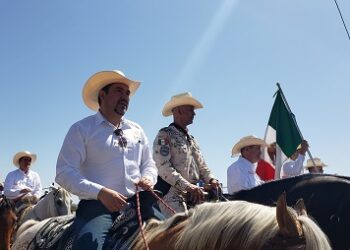 Congreso del estado presente en la cabalgata Villista 2022, en Parral Chihuahua.