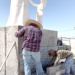 La obra de rehabilitación del Parque del Santuario, en la Col. Porfirio Ornelas registra un importante avance