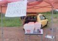 Accidente en Villa Ahumada, para antenas de vendedores de comida en Ojinaga  