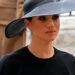 Meghan Markle acaparó miradas en el funeral de la Reina