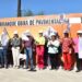 Alcaldesa Tania Flores da banderazo de arranque de obra de recarpeteo de la calle Miguel Hidalgo; continúa en Múzquiz el mejoramiento de vialidades principales