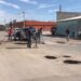 Trabaja el Gobierno Municipal en reparación de baches en la ciudad