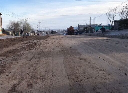 Se reactivan los trabajos de pavimentación de la Calle 22, frente a Escuela El Pipila