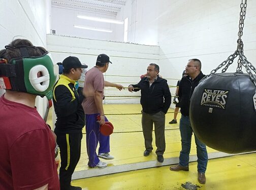 Asiste Presidente Municipal  a ver primera práctica masiva de las escuelas de iniciación deportiva