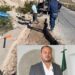 Obras Públicas trabaja en tramo dañado en la cuesta del Mulato