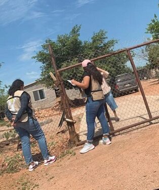 Estudiantes de la UACH participan en investigaciones de campo para la construcción del nuevo relleno sanitario