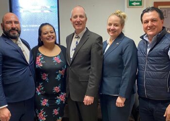 Visita Cónsul General de EU a la dirigencia estatal del PRI