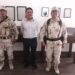 Visitan militares museo de Ocampo