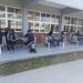 La Presidenta Municipal de Ocampo realizó unas donaciones al (CECYTEC) Plantel Laguna del Rey