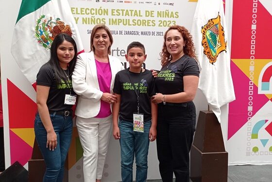 Pablo Emiliano Cordero Escobedo, represento a Ocampo en Niños y Niñas Impulsores 2023