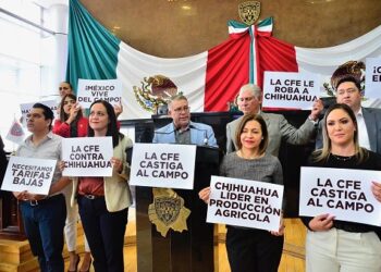 Exigen diputados del PAN que CFE termine con cortes ilegales y violentos de energía a los agricultores chihuahuenses
