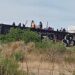 Captan a migrantes con «campamentos» sobre tren cerca del Juan Pablo