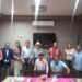 Encabezaron la Lic. Perla Machuca y el líder de la CTM local David R Reynoso desayuno conmemorativo por el Día del Trabajo