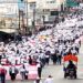 Marchan cientos de maestros, exigen mejora a Pensiones