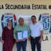 Reconocen labor del Profr. Arturo Barrientos Rojo por 30 años al servicio docente 