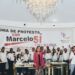 Toman protesta represeantes del Movimiento Progresista en el estado.