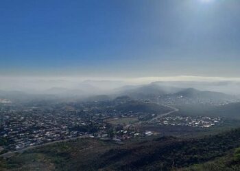 Amaneció Parral ayer con capa de humo por contaminación de incendios