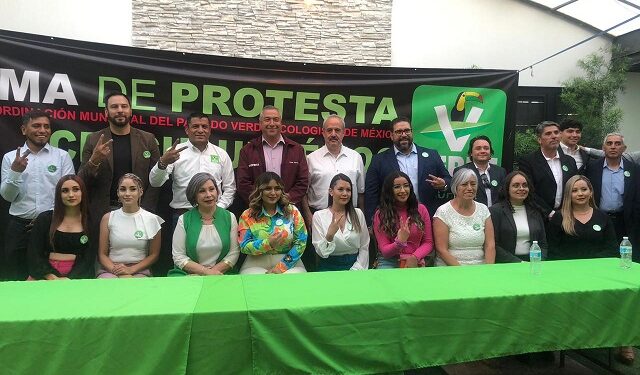 Toman protesta nuevos dirigentes del PVEM en Delicias y Cuauhtémoc