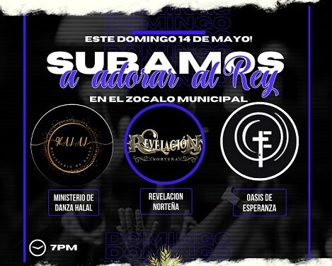Concierto Cristiano Hoy: «Subamos a adorar al rey» en el zócalo