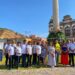 Gobierno de Parral coloca ofrenda floral en honor a Miguel Hidalgo y Costilla