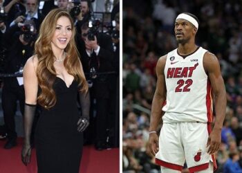 Captan a Shakira cenando con Jimmy Butler en Londres
