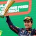 Podio para Checo Pérez tras remontar 12 lugares; gana Max