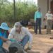 Estudiantes de Midland construyen una conservación para codornices en la reserva de la I-20
