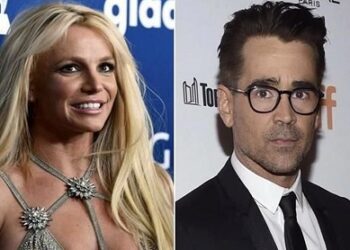 Dicen que libro de Britney fue retrasado por Colin Farrell
