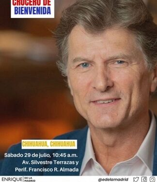 Regresa Enrique De La Madrid a Chihuahua este sábado