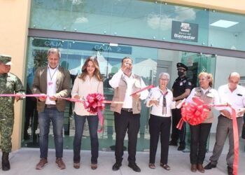 Naica estrena su primer banco… ¡y es de Bienestar!