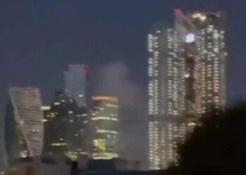 Repele Rusia otro ataque de drones; dañan edificio