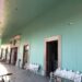 Presidencia de Ojinaga en proceso de renovación de su pintura  