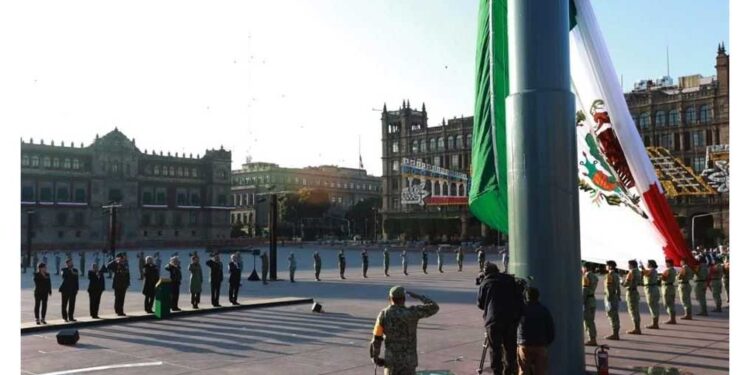Izan Bandera en memoria de víctimas de sismos