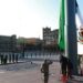 Izan Bandera en memoria de víctimas de sismos
